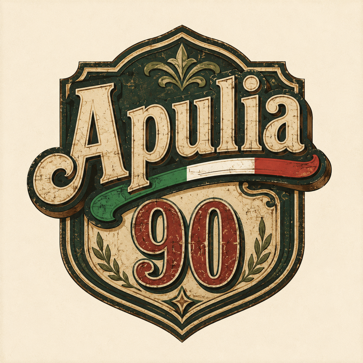Stemma vintage Apulia 90